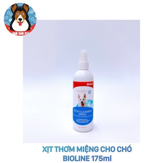 Xịt thơm miệng BIOLINE cho chó 175ml