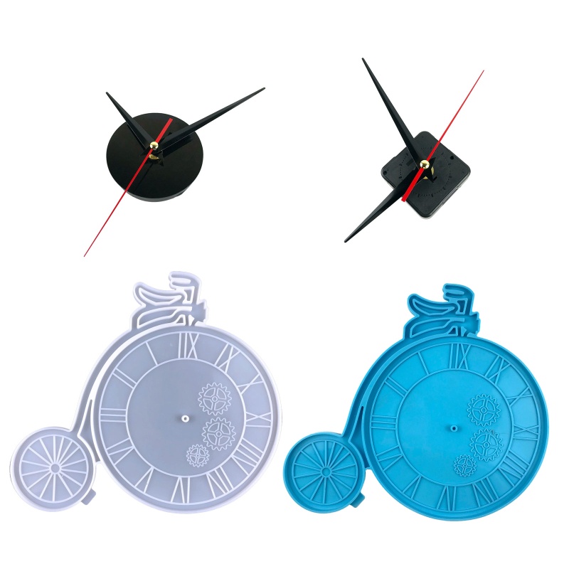 Khuôn Silicone Hình Đồng Hồ Treo Tường Trang Trí