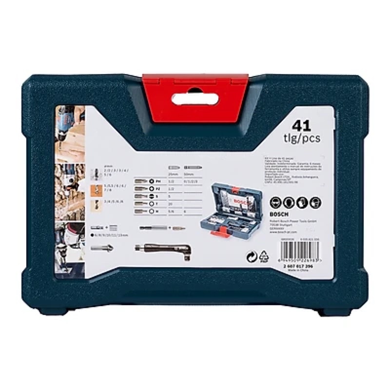 BỘ DỤNG CỤ 41 MÓN BOSCH