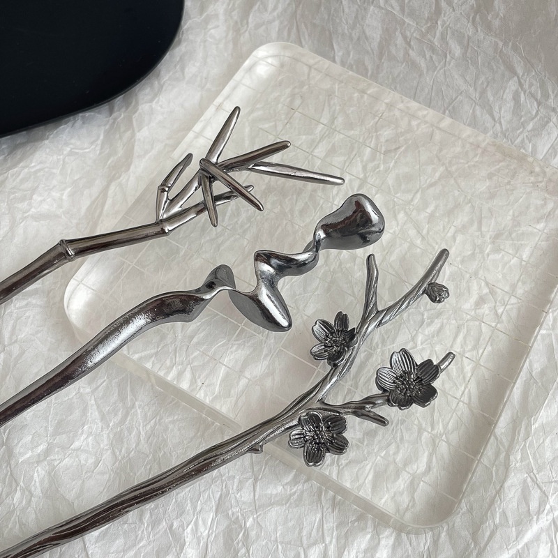 Trâm Cài Tóc Kim Loại Cao Cấp Phong Cách Trung Hoa Cổ Điển