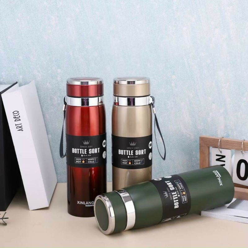 Bình nước giữ nhiệt 1000ml cao cấp - Bình giữ nước nóng lạnh pha trà cafe mang đi học đi làm hàng ngày