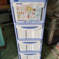 Tủ nhựa 4 ngăn  Duy tân