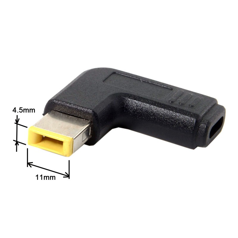 DC Đầu Sạc Usb 3.1 Type C Sang 5.5mm 7.4mm 3.0mm 2.5mm Pd Pd 90 Độ | BigBuy360 - bigbuy360.vn