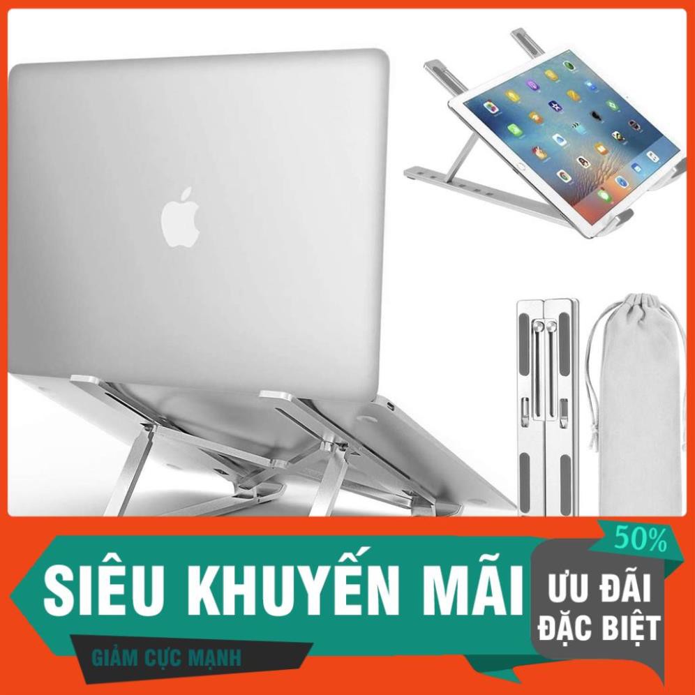 Giá đỡ máy tính macbook, laptop, ipad thu gọn tiện lợi