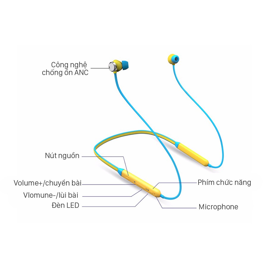 Bluedio TN2 - Tai nghe bluetooth thể thao nhét tai chống ồn