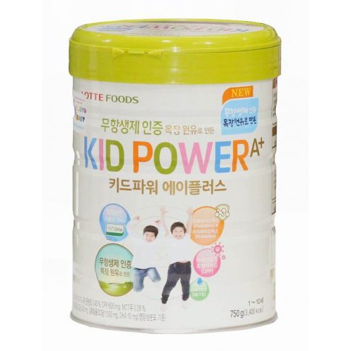 Sữa Bột Tăng Chiều Cao Kid Power A+, hộp 750gr