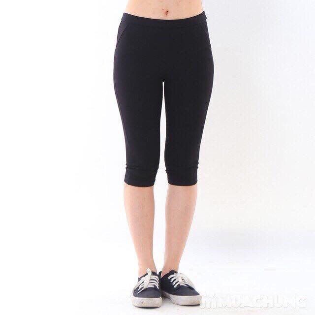 Quần lửng legging 2 túi sau | BigBuy360 - bigbuy360.vn