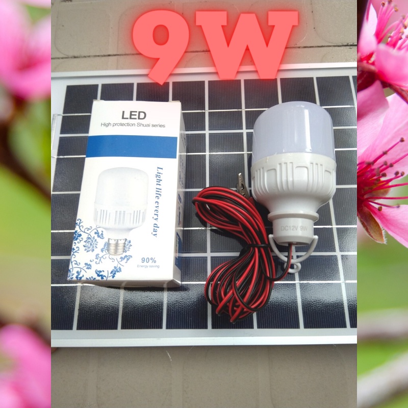 🔥 RẺ VÔ ĐỊCH 🔥 Bóng đèn leb tfore kẹp bình ắc quy 12Vdc 9W/18W DÂY DÀI 2.85m tiện lợi