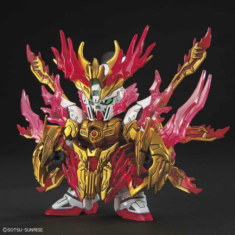 Mô hình lắp ráp Gundam Tam Quốc SD Yan Huang Zhang Fei God - Trương Phi cực đẹp