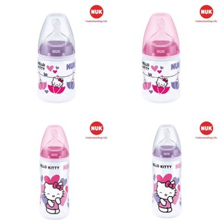 Bình Sữa NUK Premium Choice+ Nhựa PP 150ml/ 300ml Núm Ti S1-M (Hello Kitty)