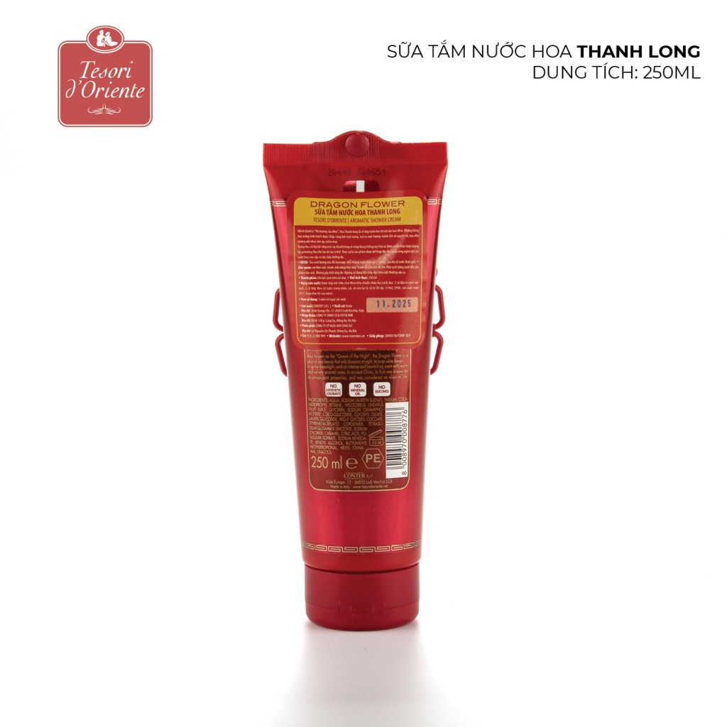 Sữa Tắm Nước Hoa Tesori 250ml Trắng Da Tesori D’Oriente Chính Hãng Chăm Sóc Sắc Đẹp BENU