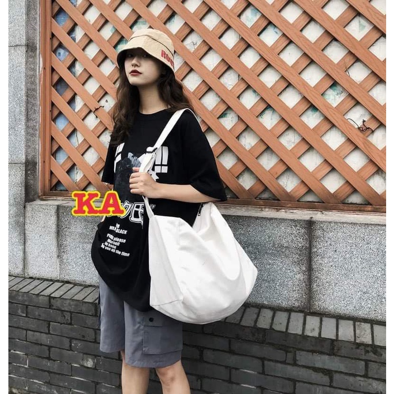 Túi trơn big size đeo vai cực xịn