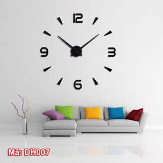 Đồng hồ dán tường