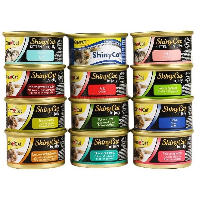 Pate GIMCAT Shiny Cat Lon 70g - Pate Cho Mèo Cao Cấp