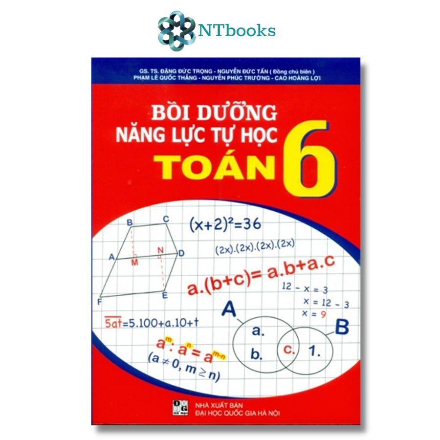 Sách Bồi dưỡng năng lực tự học Toán lớp 6