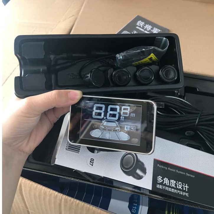 Cảm biến lùi tiến 4 mắt Steelmate 3119