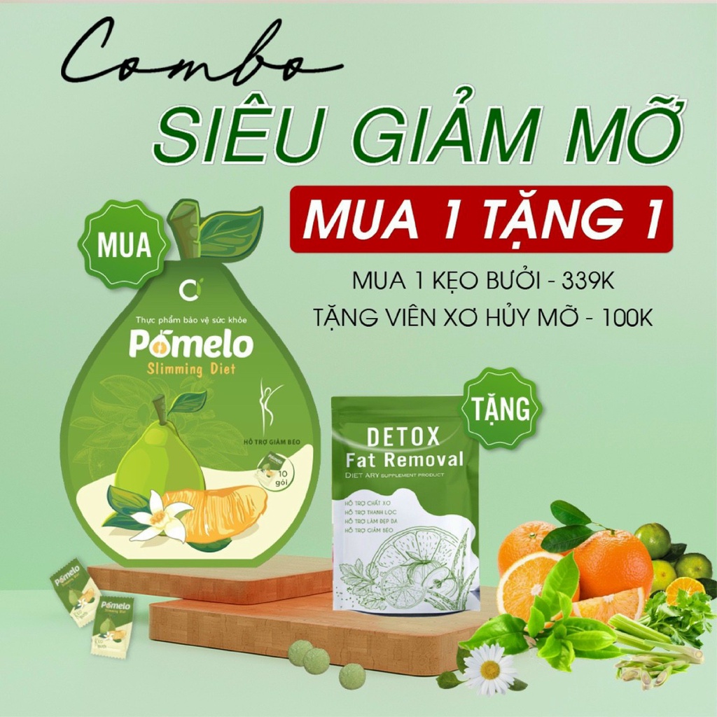 KẸO BƯỞI GIẢM CÂN CI ORGANIC CHíNH HÃNG