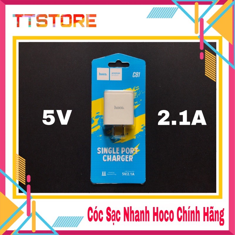Cóc Sạc Nhanh HOCO Chính Hãng Cao Cấp Cho Điện Thoại