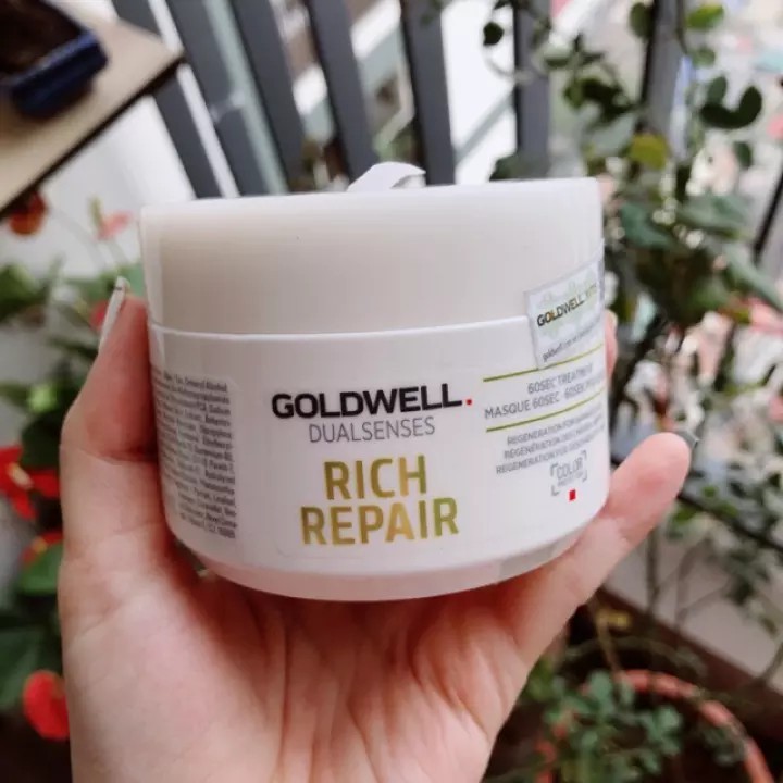 Dầu Hấp Ủ Phục Hồi Hư Tổn 60s Goldwell Dualsenses Rich Repair 200ml