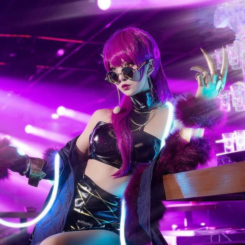 [Sẵn] Nhiều mẫu LOL - Wig/tóc giả Kaisa/Evelynn/Ahri/Jinx - Liên Minh Huyền Thoại - League of Legends [Miu Cosplay]
