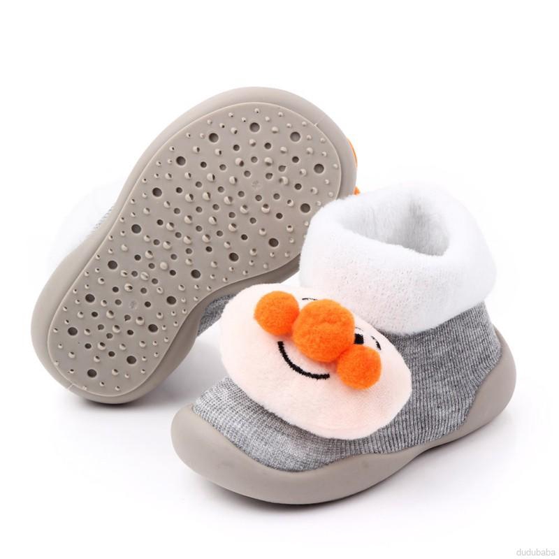 Giày Cotton Chống Trượt Dành Cho Bé 0-3 Tuổi