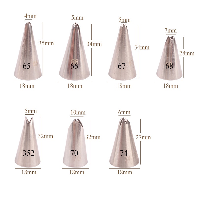 Bộ 7 đui bắt lá (70/ 352/ 65/ 66/ 67/ 68/ 74)