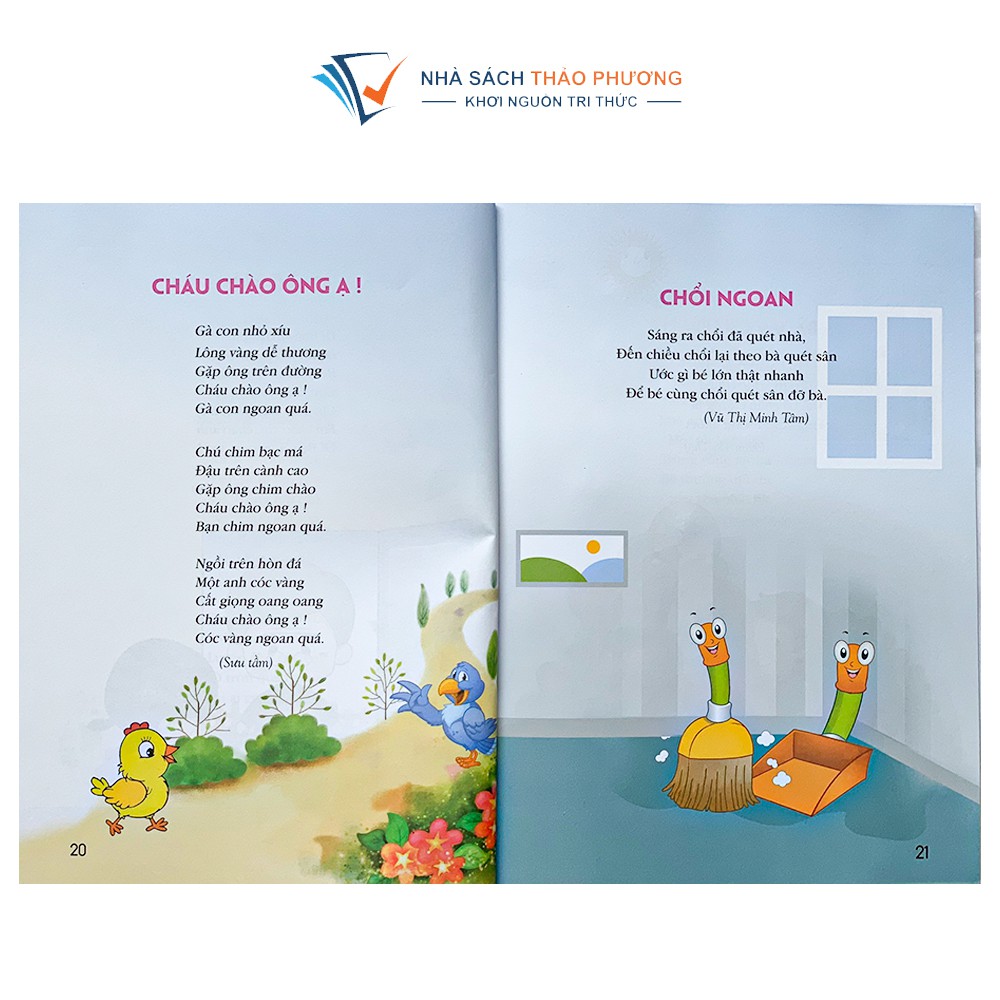 Sách - Tuyển tập truyện - thơ - đồng dao phát triển khả năng nói cho bé 0-6 tuổi