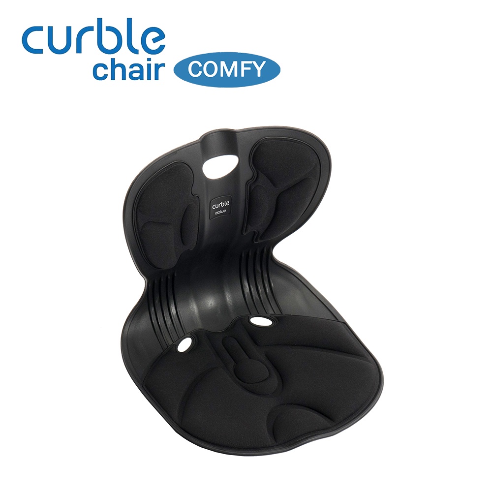 [CHÍNH HÃNG ABLUE] Ghế Curble Comfy chỉnh dáng ngồi đúng, chống gù. Hàn Quốc (Made in Korea). Màu đen