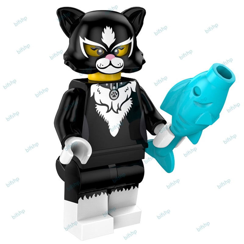 Bifshp Đồ Chơi Xếp Hình Búp Bê Thần Tài Rạp Xiếc Chú Gà Cao Bồi 3D DIY Dễ Thương