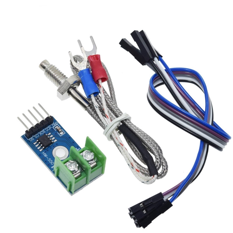 Cảm biến nhiệt Thermocouple Mô Đun Nhiệt Độ Max6675 + K-type Cho Arduino