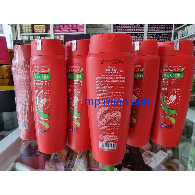 dầu gội thái dương 3, 200ml { chính hãng cty }