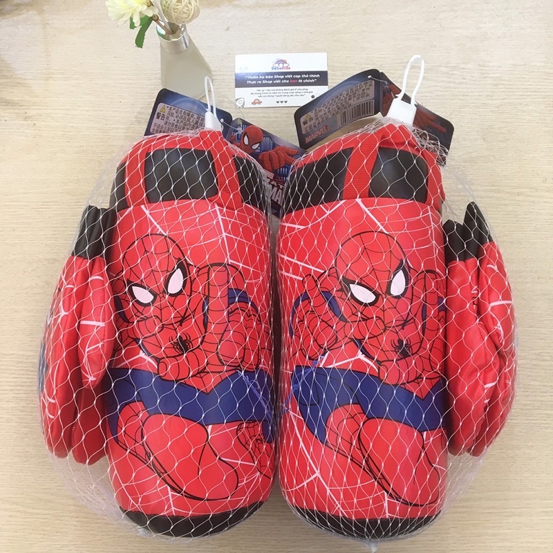 Đồ chơi đấm bốc (Boxing) Spider-man, kèm 2 găng tay cho bé