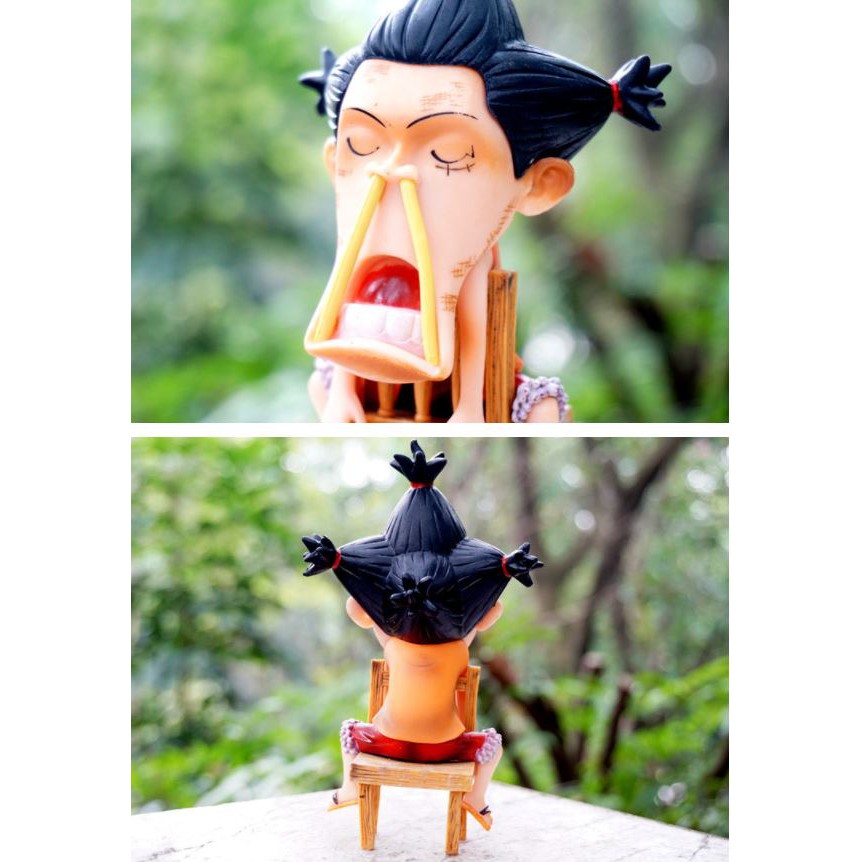 Mô hình One Piece Luffy / Zoro / Sanji Ngủ Gật hài hước, dùng để trang trí bàn làm việc, bàn học tập