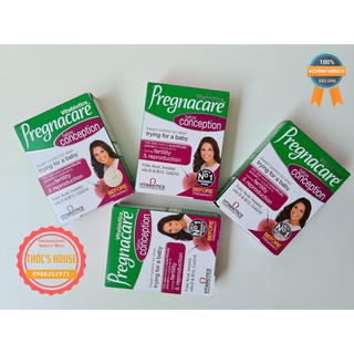 Vitamin pregnacare tăng khả năng thụ thai cho nữ giới