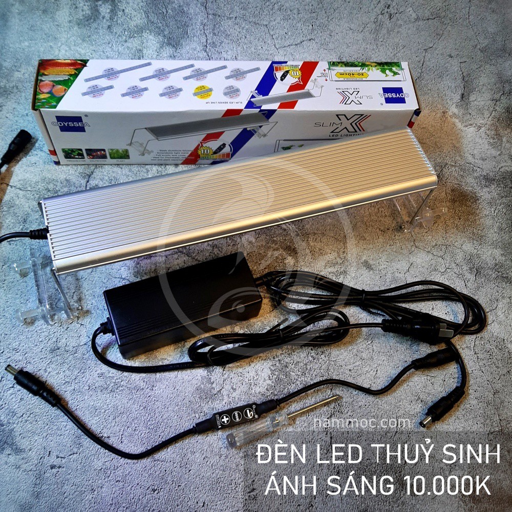 Đèn Led ODYSSEA SLIM X-450 | Đèn Led Ánh Sáng 10.000K Cho Bể Thuỷ Sinh
