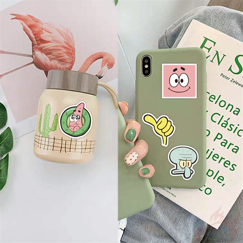 ❉ SpongeBob SquarePants Stickers ❉ 40Pcs/Set DIY Decals Stickers for Album Diary Laptop Scrapbooks