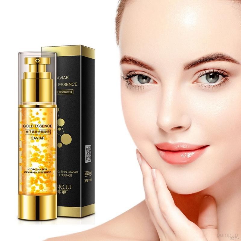 Tinh Chất Vàng Trứng Cá Muối 50ml Dưỡng Ẩm Làm Săn Chắc Da Chống Nếp Nhăn Lão Hóa