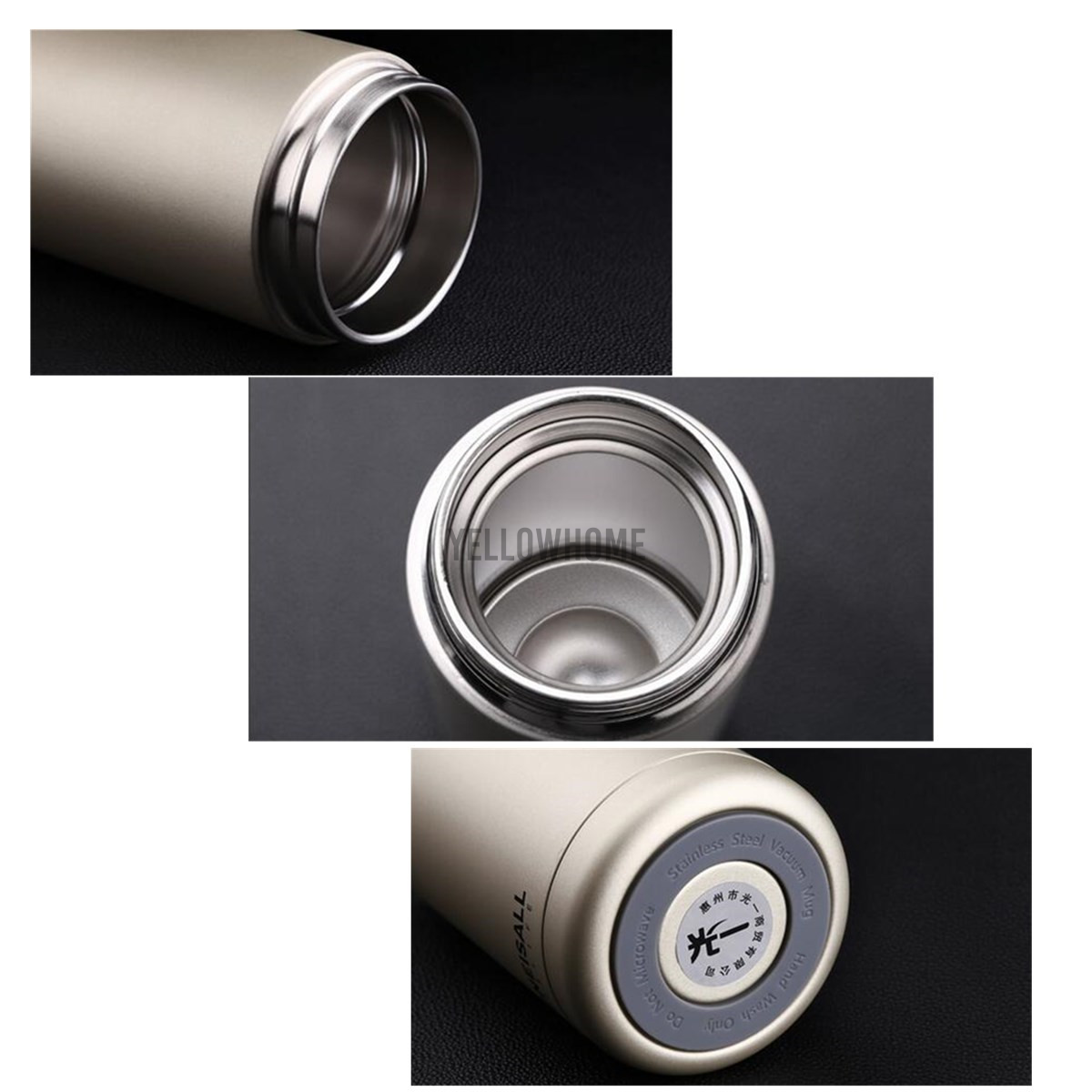 400ml Stainless Steel Vacuum Flask Water Bottle Thermos Coffee Travel Mug Cup