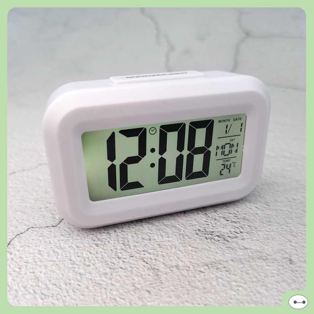 ĐỒNG HỒ BÁO THỨC LCD DH1011 TRANG TRÍ SIÊU ĐẸP