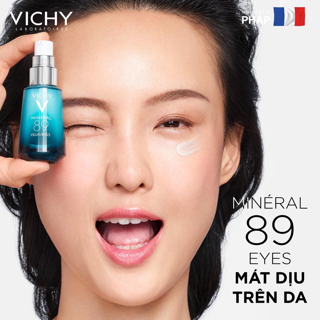 (Date T4/2022) Serum Mắt giúp Dưỡng Ẩm Giảm Quầng Thâm Và Bọng Mắt Vichy 15mL