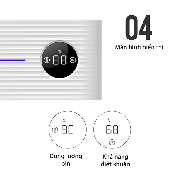 Máy Khử Khuẩn Bàn Chải Đánh Răng Bằng Tia UV Xiaomi Youpin Sothing, Kệ Treo Bàn Chải Đánh Răng Tiện Lợi