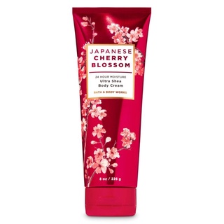 Kem dưỡng toàn thân Bath and Body Works Japanese Cherry Blossom của Mỹ - Trọng lượng: 226gr