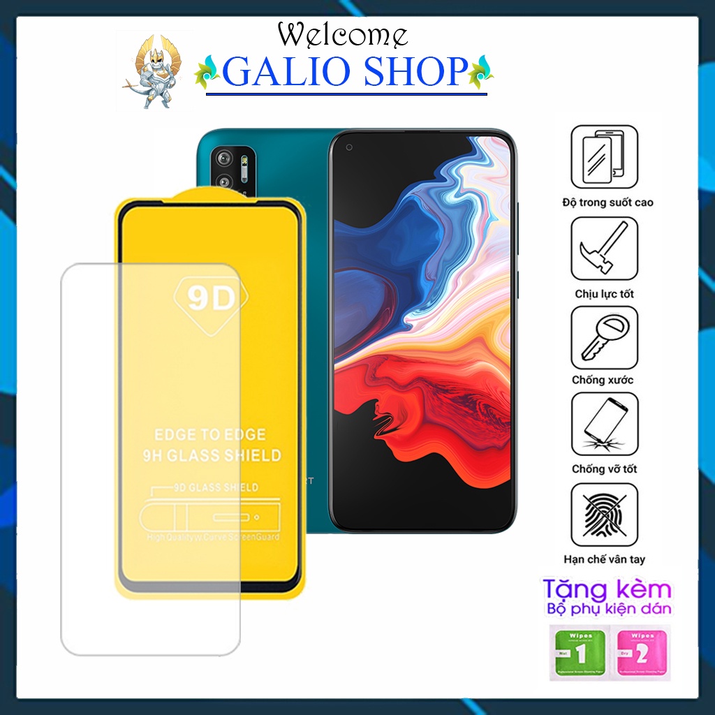 Kính cường lực Vsmart Joy 4 Live 4 Full màn cao cấp độ cứng 21H siêu mượt chống bám vân tay