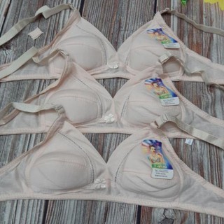 Áo lót không gọng không đệm hàng cotton bà già