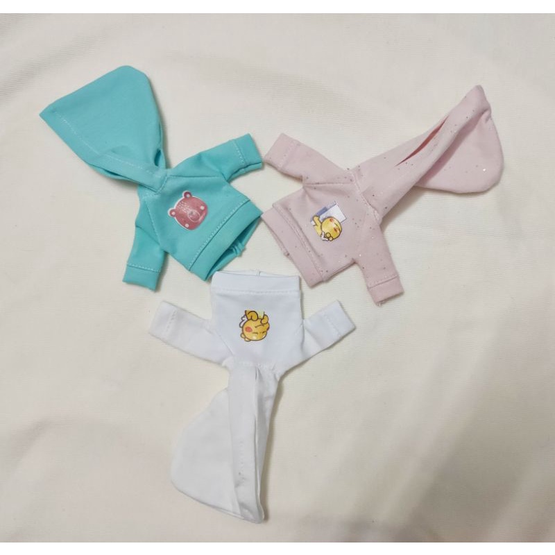 Ob11 - Áo hoodie cho nendoll, ob11, 1/8, búp bê 16cm, ymy, gsc