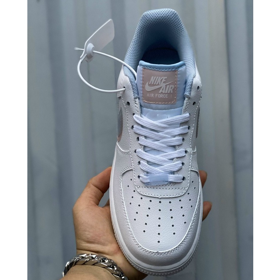 ✔️Giày Af1 Air Force 1 Armory Blue Pink 2 Swoosh Xanh Hồng Fullbox✔️