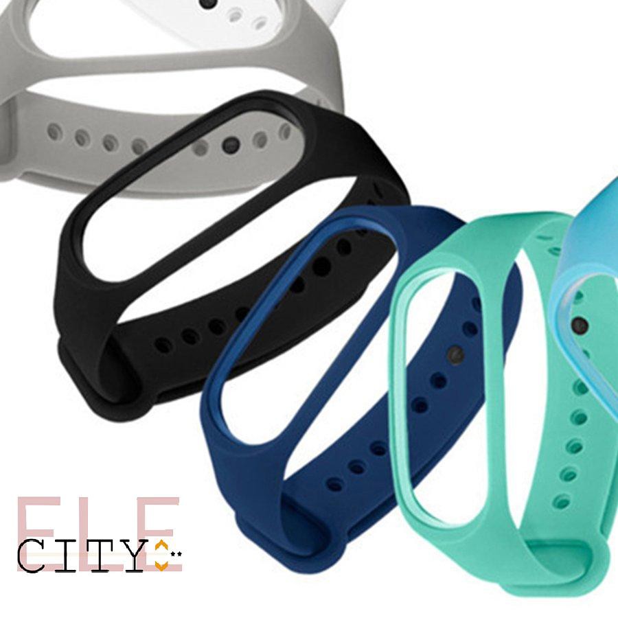 Set 20 Dây Đeo Silicon Mềm Có Thể Điều Chỉnh Cho Đồng Hồ Thông Minh Xiaomi Band 2 3