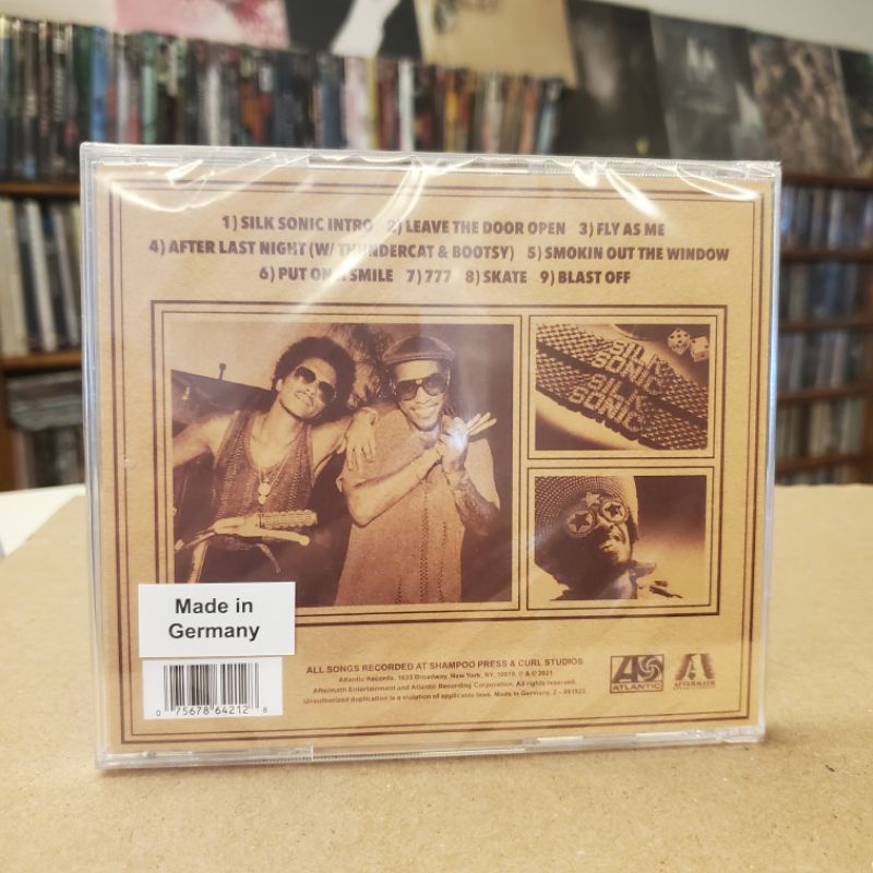 An Evening With Silk Sonic CD Bruno Mars, Anderson .Paak, Silk Sonic