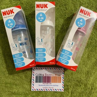 BÌNH SỮA NUK CỔ RỘNG NỘI ĐỊA ĐỨC 300ML