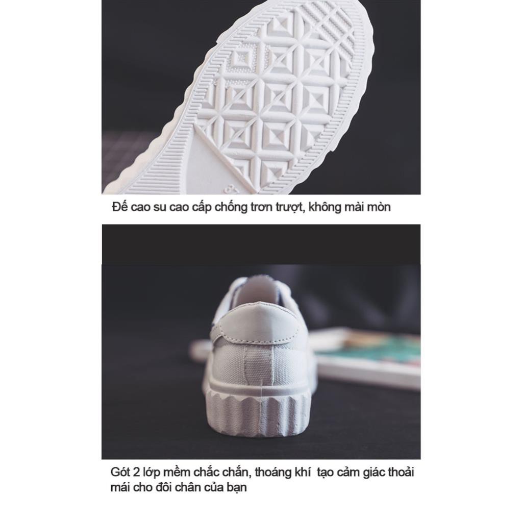 Giày Vải Nữ / Giày Thể Thao In Hình Siêu Xinh Hàng Quảng Châu Cao Cấp - B84